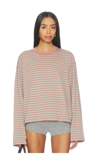 Lioness Bloom Long Sleeve Top In Neutral
