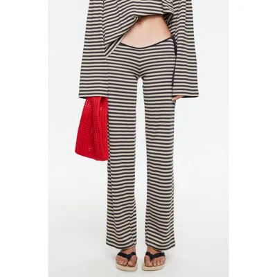 Lioness Bloom Side Tie Wide Leg Pants In Multi