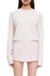 Lioness Bloom Stripe Top In Pink