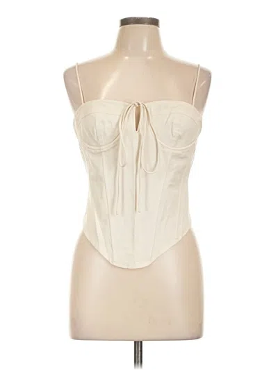 Pre-owned Lioness Bodysuit In White