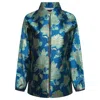Lioness By Tf Women's Azure Bloom Brocade Jacket In Blue