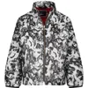 Lioness By Tf Women's Black / White Monochrome Paint Brush Brocade Jacket In Black/white