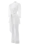 Lioness By Tf Women's Doxa White Kimono  Jacket Two Piece In White