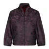 Lioness By Tf Women's Pink / Purple Purple Flowered Jacket In Pink/purple