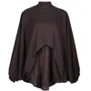 Lioness By Tf Women's The Brown Satin Tunic In Brown