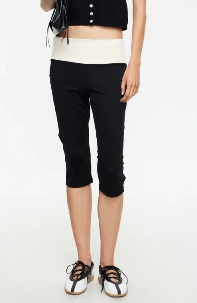 Lioness Canyon Capri Pants In Black