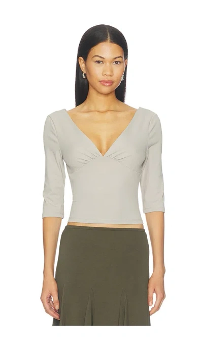 Lioness Canyon Top In Gray