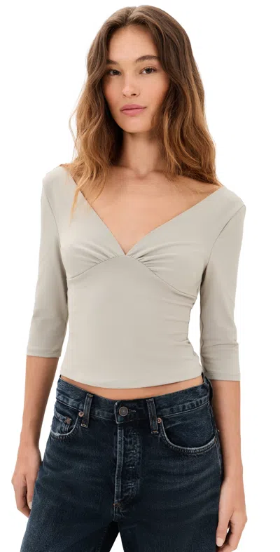 Lioness Canyon Top Light Grey