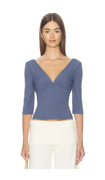 Lioness Canyon Top In Blue