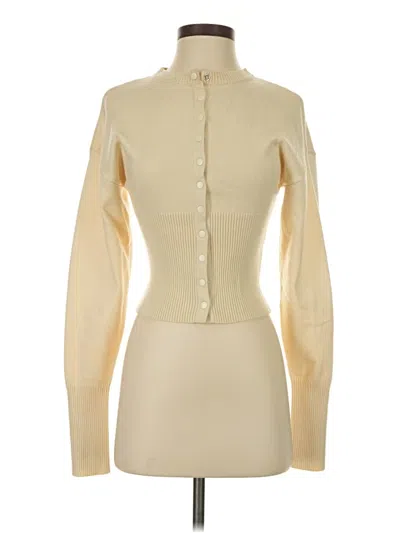 Pre-owned Lioness Cardigan Sweater In Tan