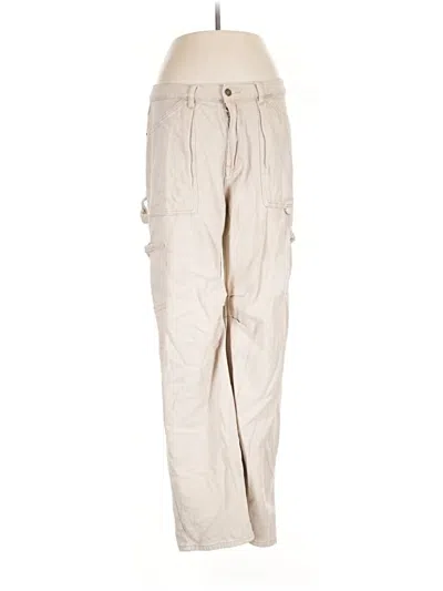 Pre-owned Lioness Cargo Pants In Ivory
