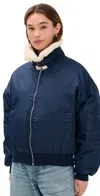 Lioness Carla Puffer Navy In Navy