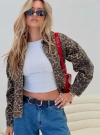 Lioness Carmela Jacket In Leopard
