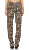 Lioness Carmela Jeans In Leopard In 豹纹