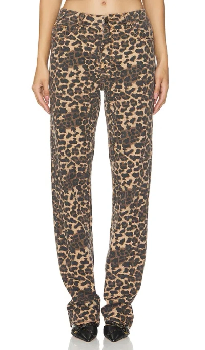 Lioness Carmlea Jeans In Leopard