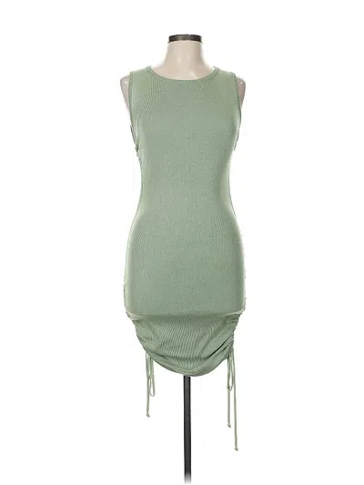 Pre-owned Lioness Casual Dress In Green