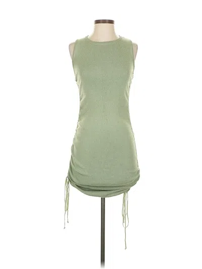 Pre-owned Lioness Casual Dress In Green