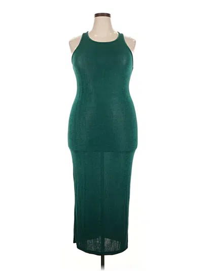 Pre-owned Lioness Casual Dress In Green