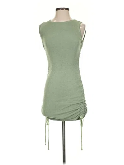 Pre-owned Lioness Casual Dress In Green
