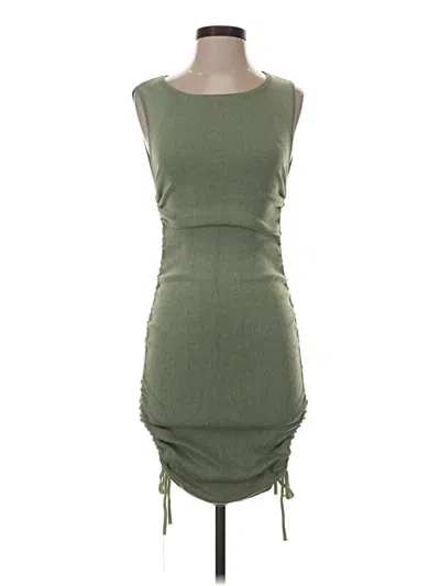 Pre-owned Lioness Casual Dress In Green