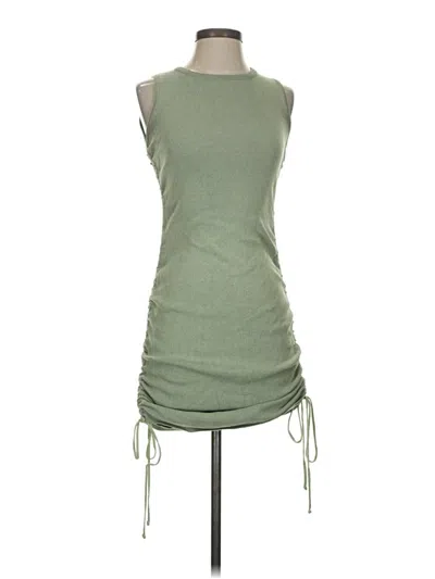Pre-owned Lioness Casual Dress In Green