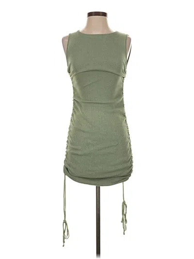 Pre-owned Lioness Casual Dress In Green