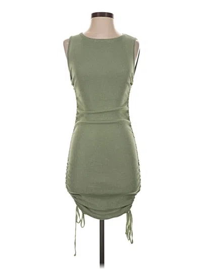 Pre-owned Lioness Casual Dress In Green