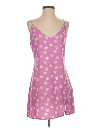 Pre-owned Lioness Casual Dress In Pink