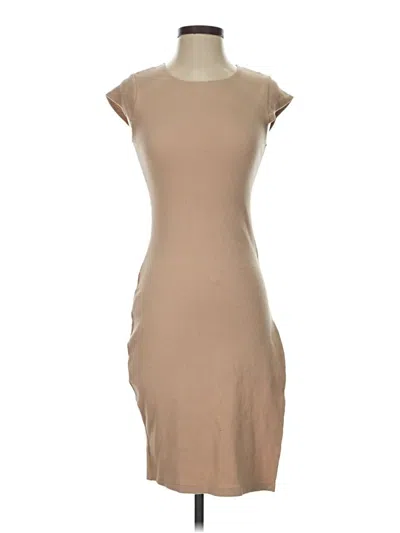 Pre-owned Lioness Casual Dress In Tan