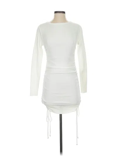 Pre-owned Lioness Casual Dress In White