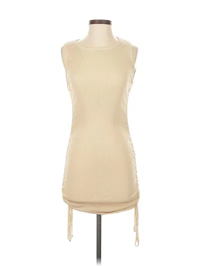 Pre-owned Lioness Casual Dress In White