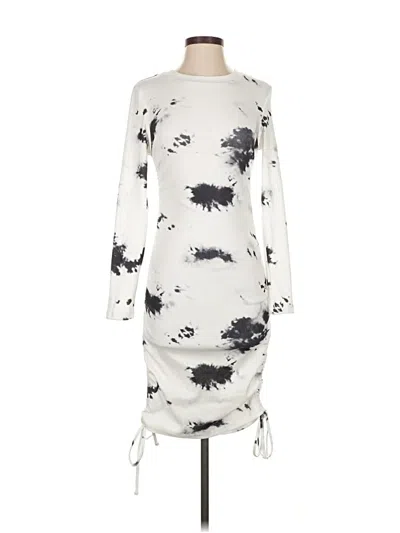 Pre-owned Lioness Casual Dress In White