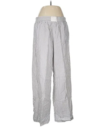 Pre-owned Lioness Casual Pants In Silver