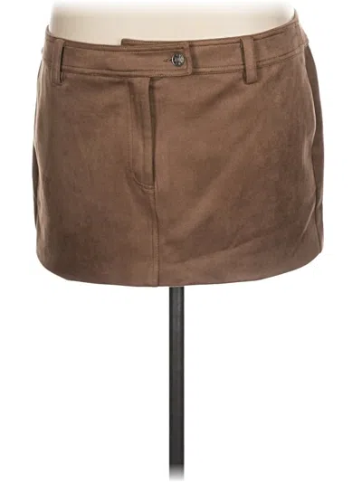 Pre-owned Lioness Casual Skirt In Brown