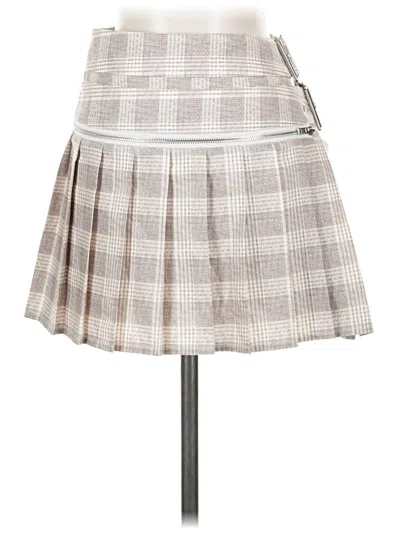 Pre-owned Lioness Casual Skirt In Gray