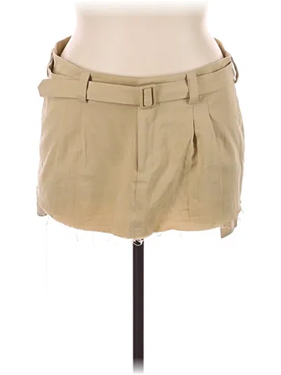 Pre-owned Lioness Casual Skirt In Tan