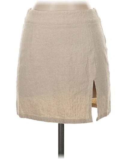 Pre-owned Lioness Casual Skirt In Tan
