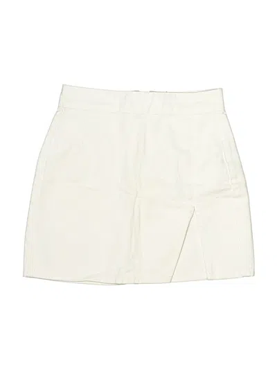 Pre-owned Lioness Casual Skirt In White