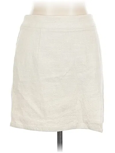 Pre-owned Lioness Casual Skirt In White