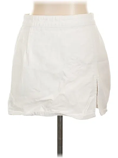 Pre-owned Lioness Casual Skirt In White