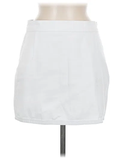 Pre-owned Lioness Casual Skirt In White
