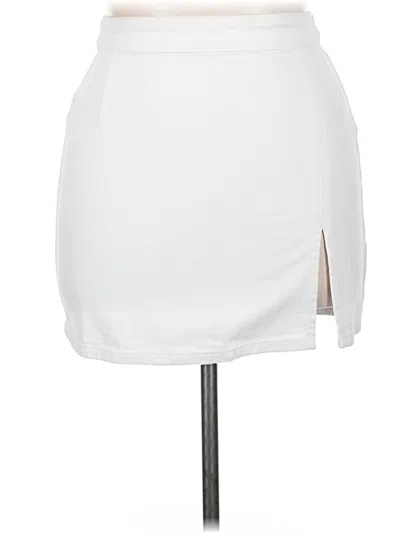 Pre-owned Lioness Casual Skirt In White