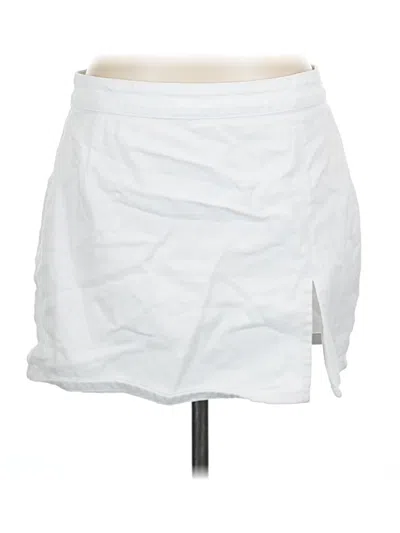 Pre-owned Lioness Casual Skirt In White