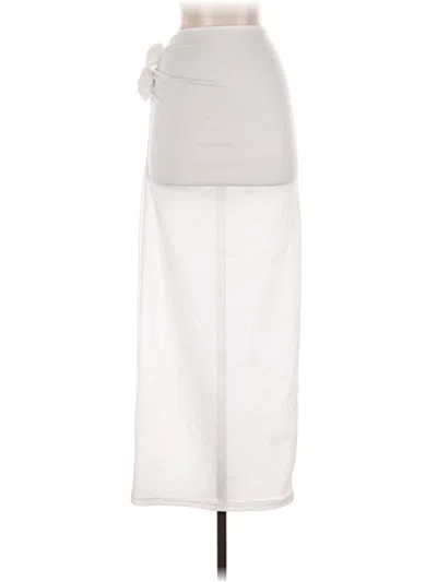 Pre-owned Lioness Casual Skirt In White