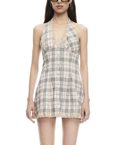 Lioness Charmed Mini Dress In Brown