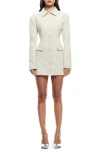 Lioness Cheri Long Sleeve Minidress In Matcha