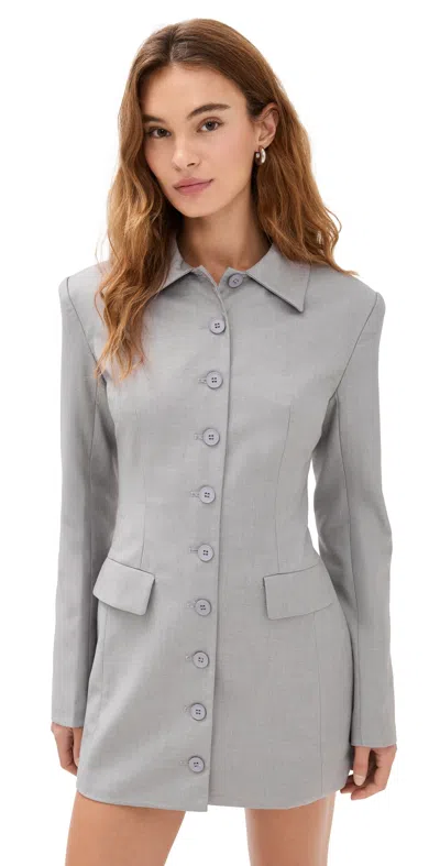 Lioness Cheri Mini Dress Grey In Gray