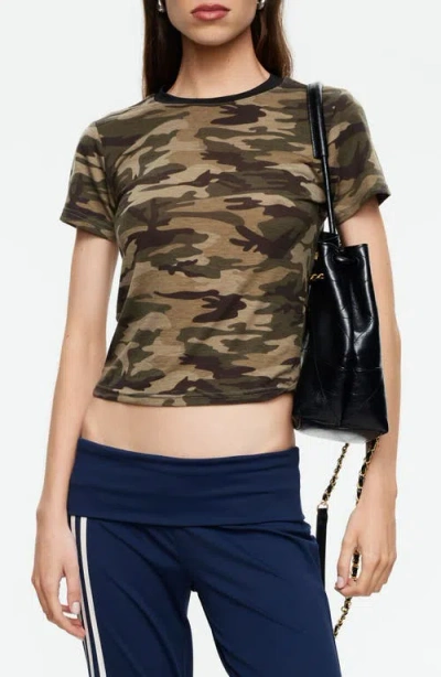 Lioness Clubhouse Camo Print T-shirt In Animal Print