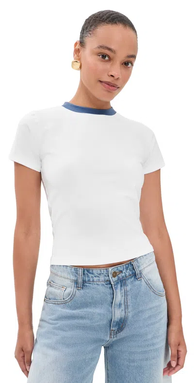 Lioness Clubhouse Tee Porcelain In White