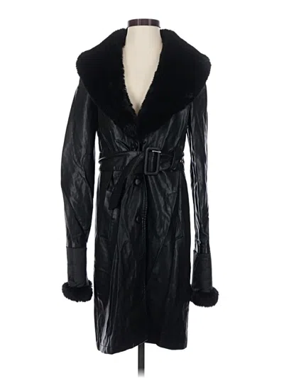 Pre-owned Lioness Coat In Black